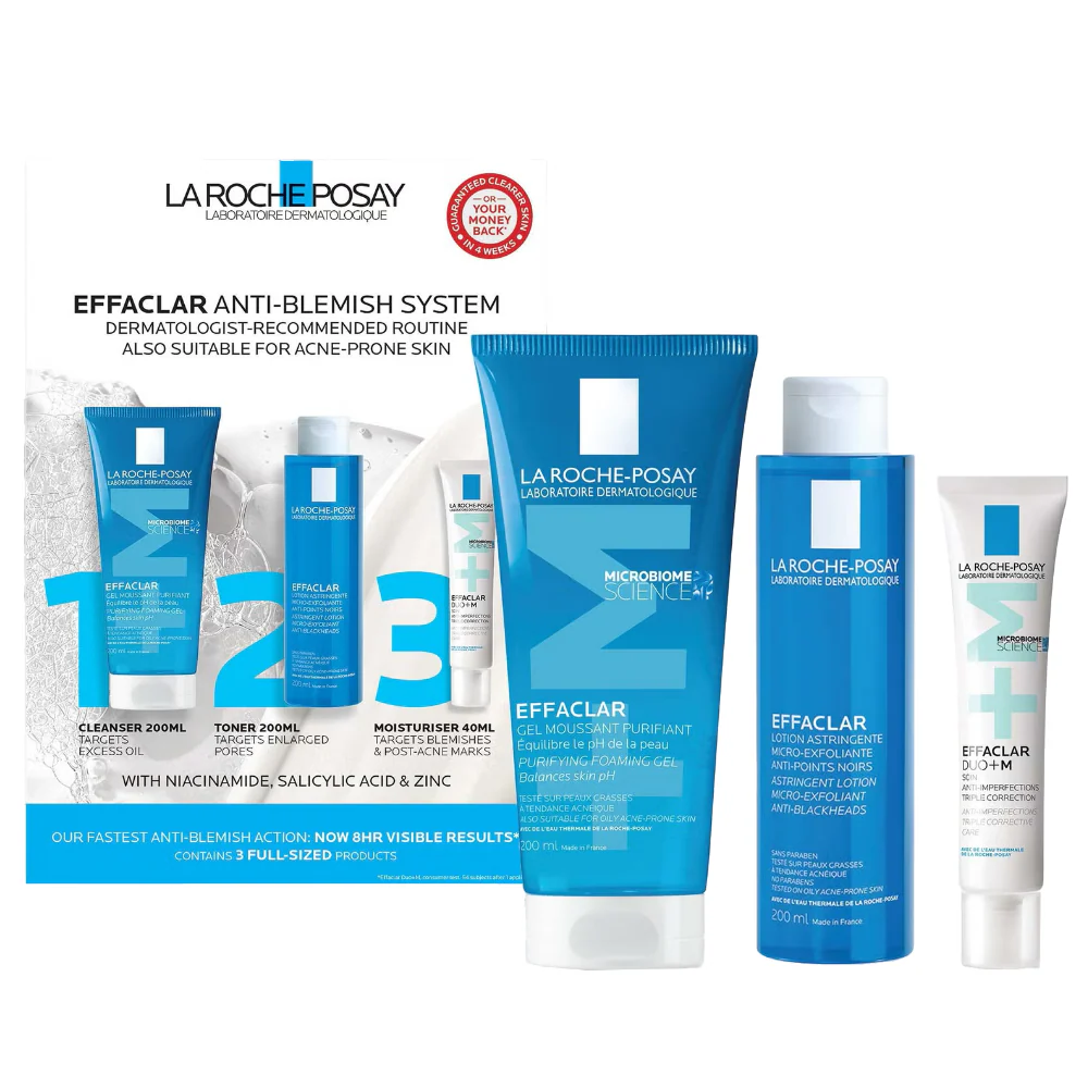 La Roche-Posay Effaclar 3-Step Anti-Blemish System