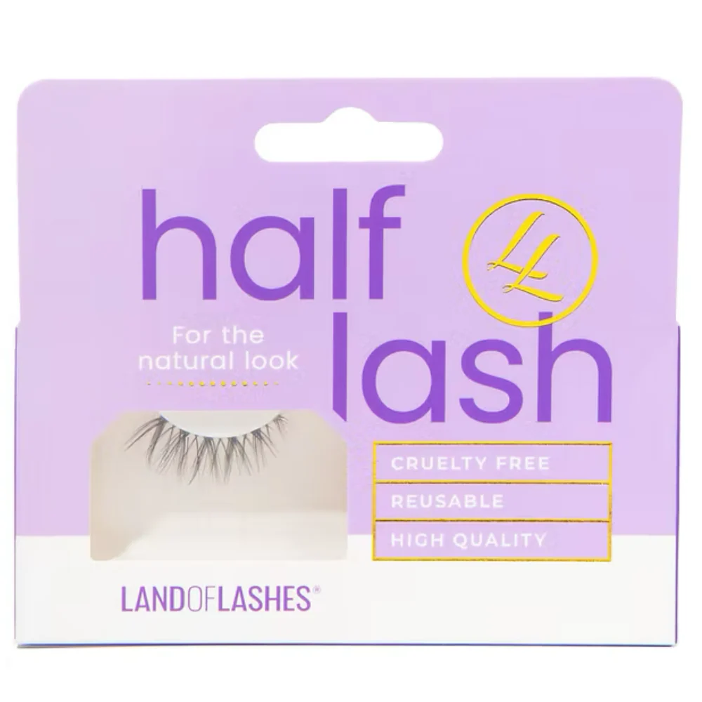 Land Of Lashes Half Strip Lashes #1 Black