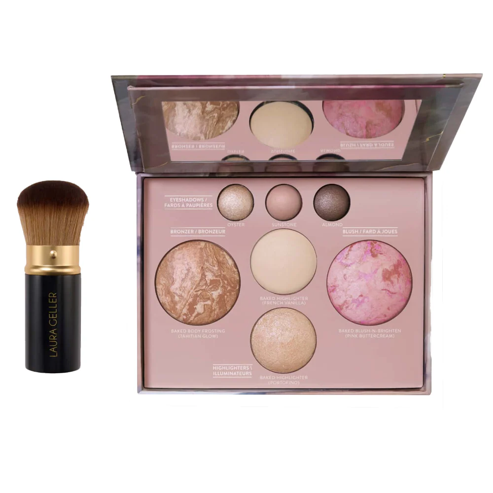 Laura Geller Best Of The Best & Kabuki Brush Set