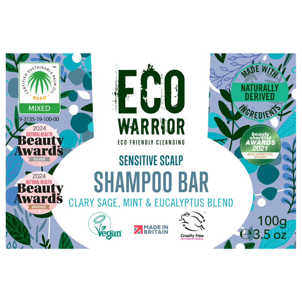 Little Soap Company Eco Warrior Sensitive Scalp Shampoo Bar 100g