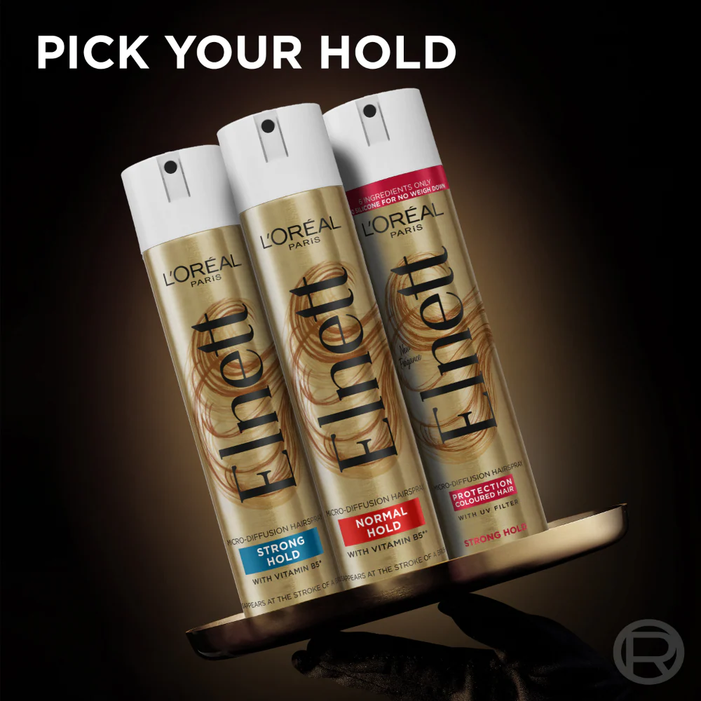 L'Oreal Paris Elnett Flexible Hold Hairspray 400ml - Image 5