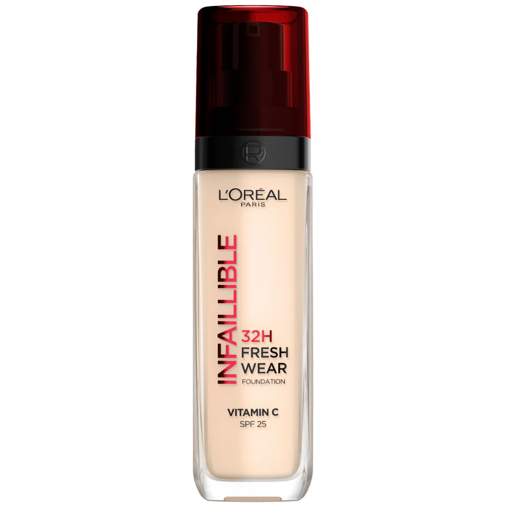L'Oreal Paris Infallible 32H Fresh Wear Vitamin C Foundation SPF25 35ml - Image 2