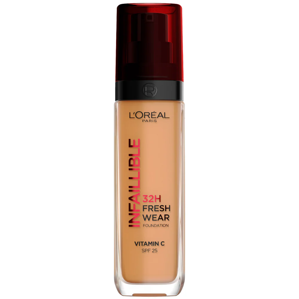 L'Oreal Paris Infallible 32H Fresh Wear Vitamin C Foundation SPF25 35ml - Image 48