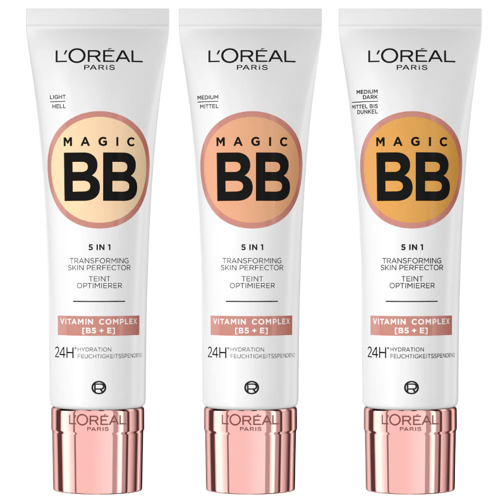 L'Oreal Paris Magic BB 5-In-1 Transforming Skin Perfector Cream 30ml