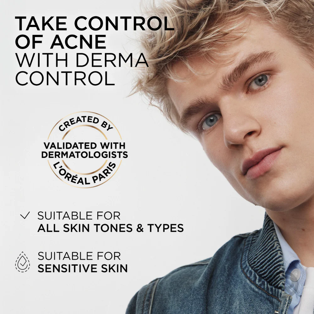 L'Oreal Paris Men Expert Derma Control Anti-Blemish Serum 30ml - Image 7