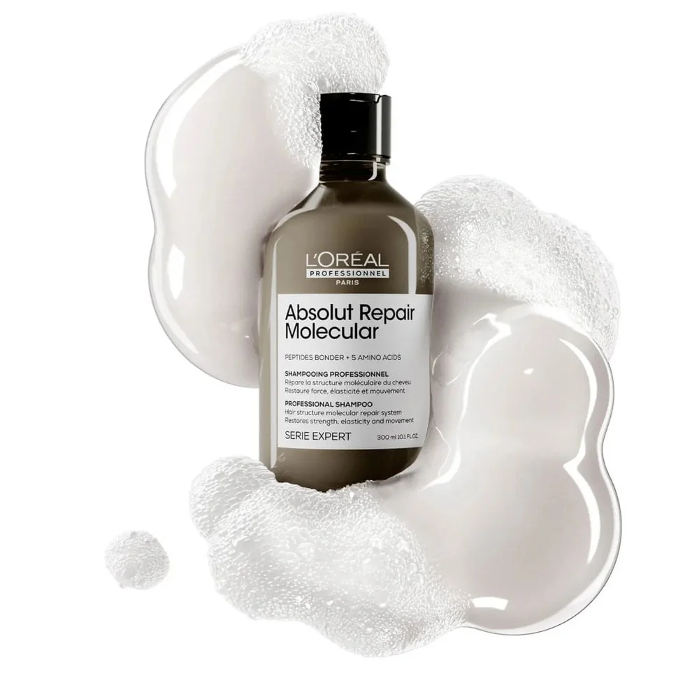 L'Oreal Professionnel Serie Expert Absolut Repair Molecular Shampoo 500ml - Image 3