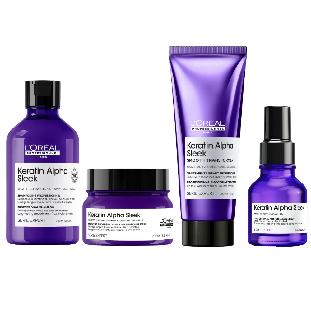 L'Oreal Professionnel Serie Expert Keratin Alpha Sleek Complete Regime