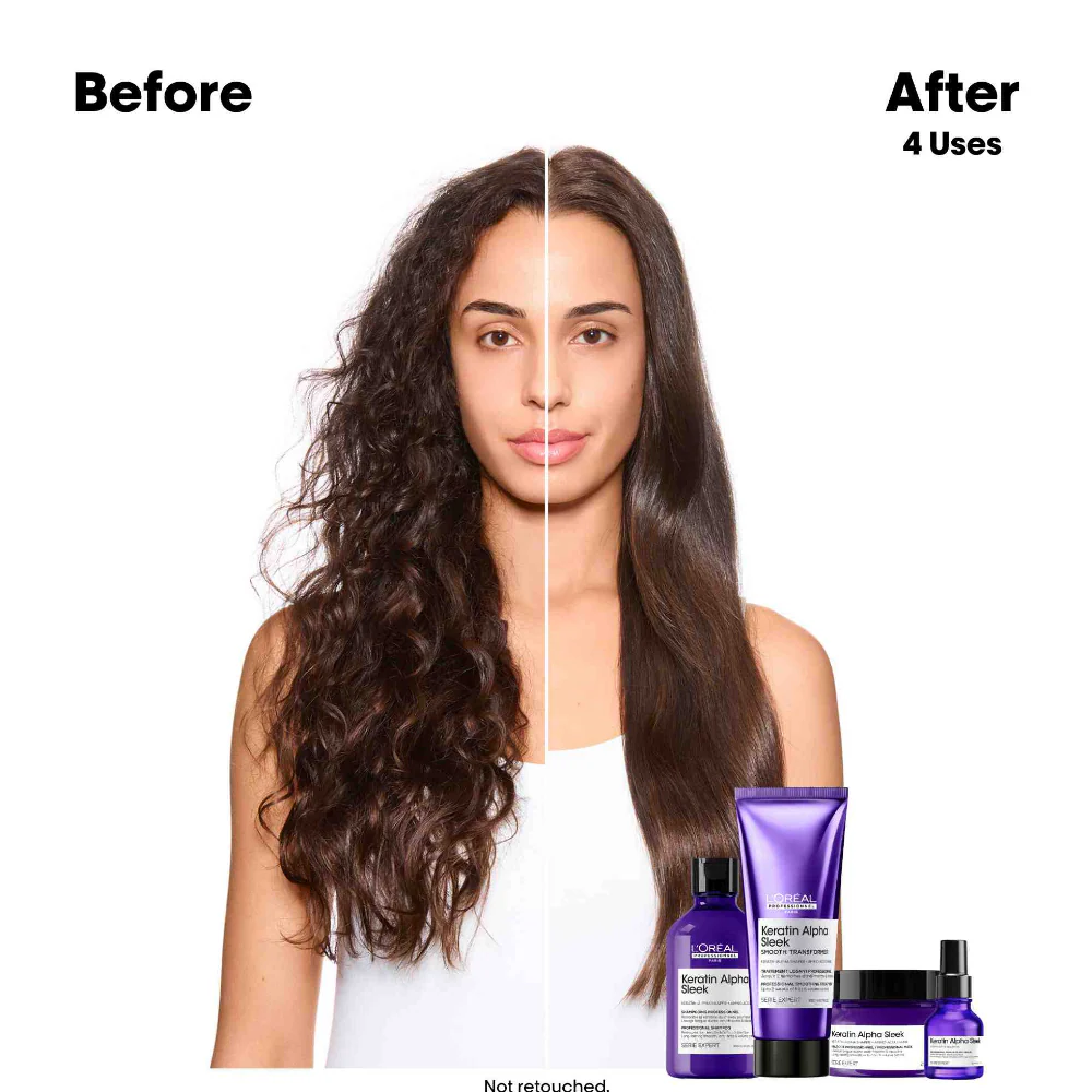 L'Oreal Professionnel Serie Expert Keratin Alpha Sleek Hair Serum 50ml - Image 4
