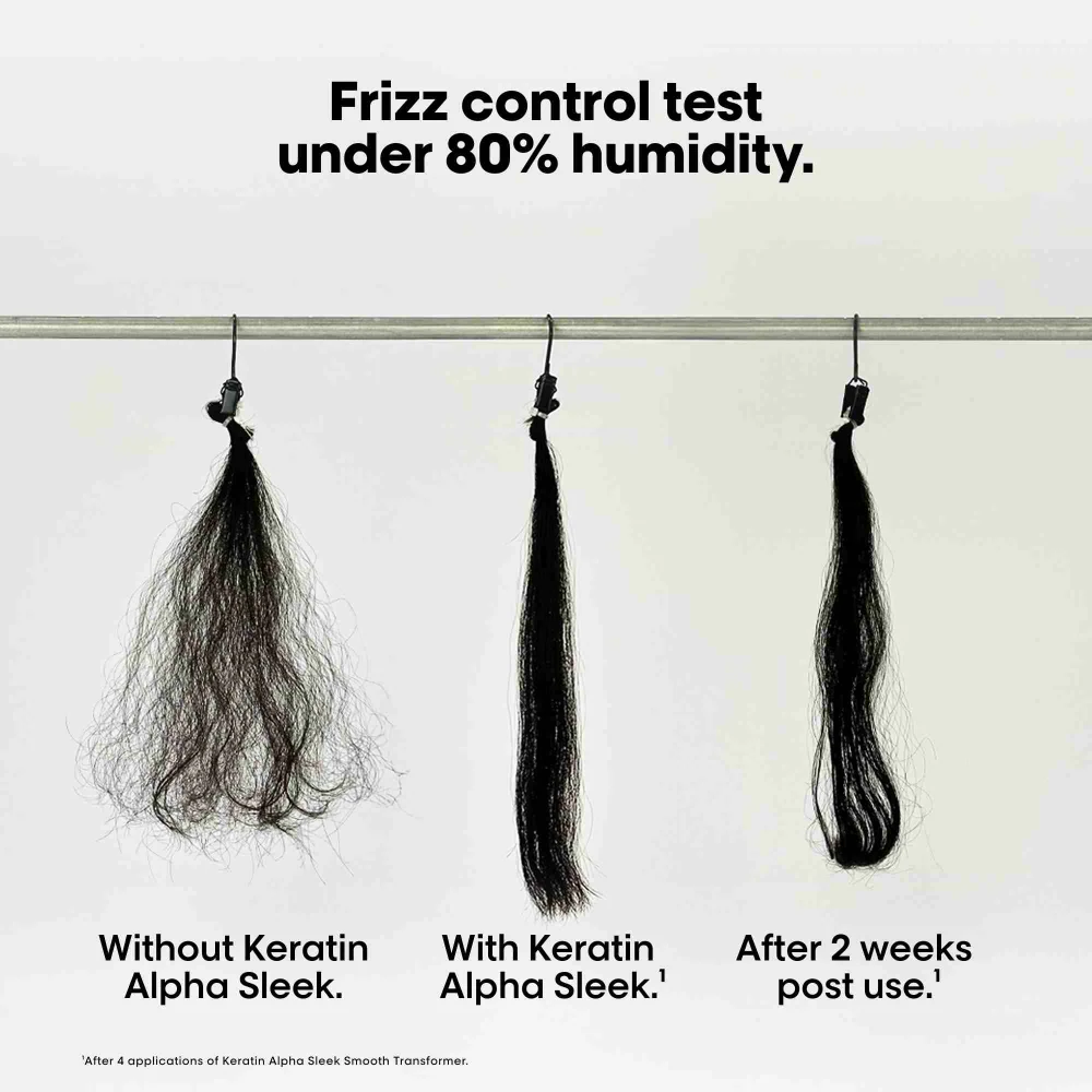 L'Oreal Professionnel Serie Expert Keratin Alpha Sleek Shampoo 300ml & Smooth Transformer Hair Treatment 250ml Twin - Image 7