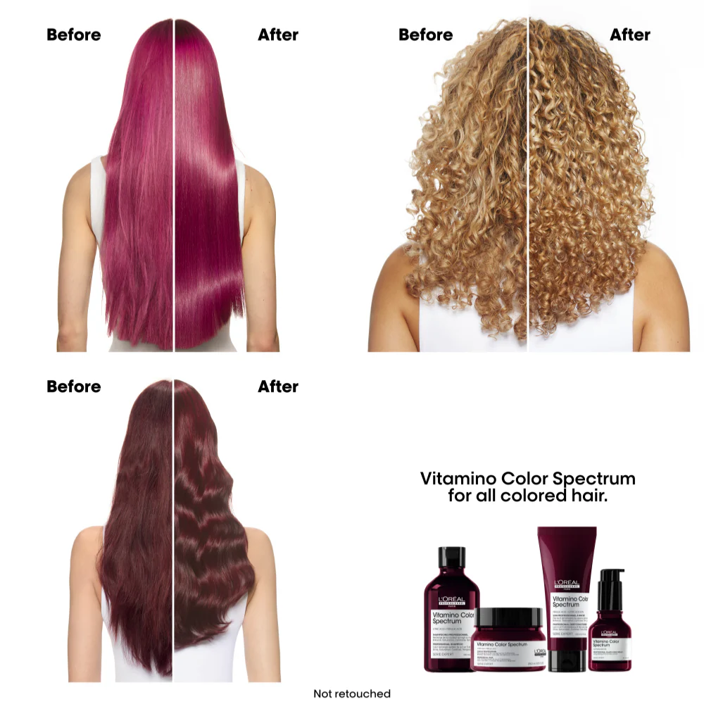 L'Oreal Professionnel Serie Expert Vitamino Colour Spectrum Shampoo Refill Pouch 500ml - Image 6