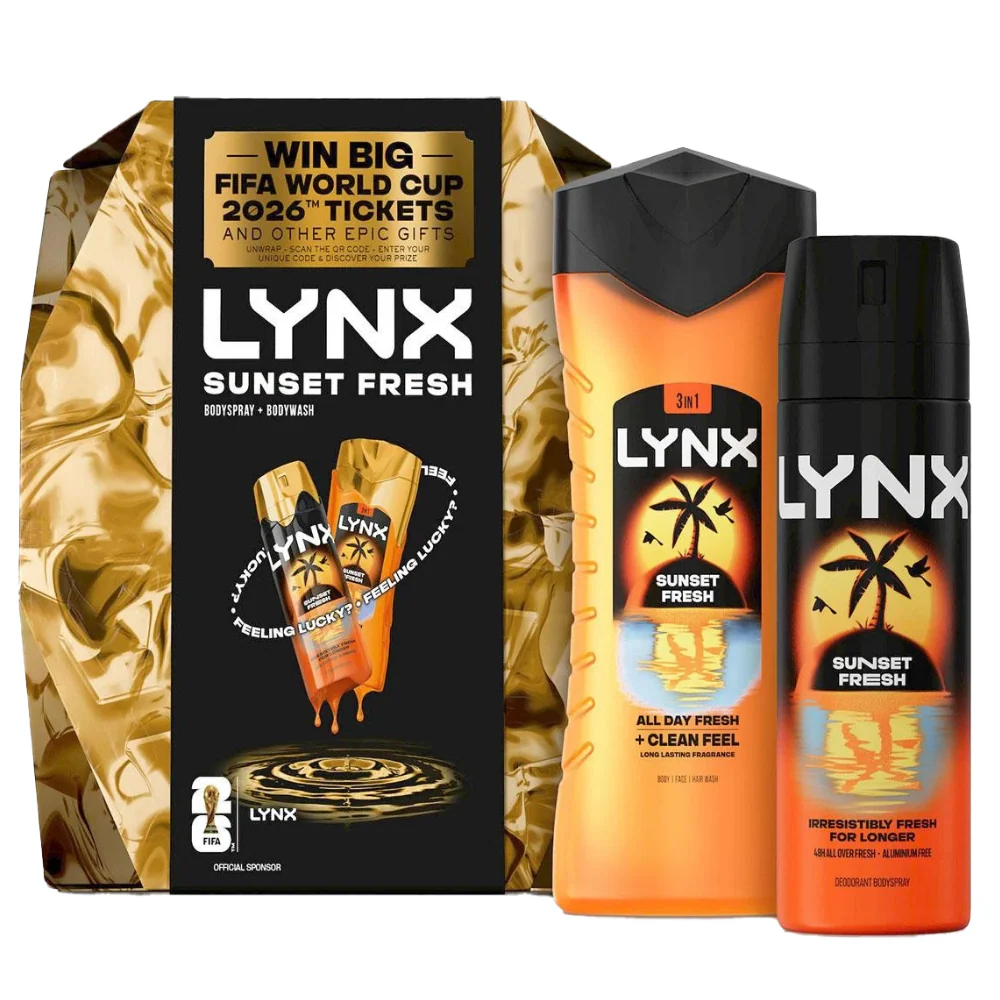 Lynx Sunset Fresh Win Big Body Care Gift Set