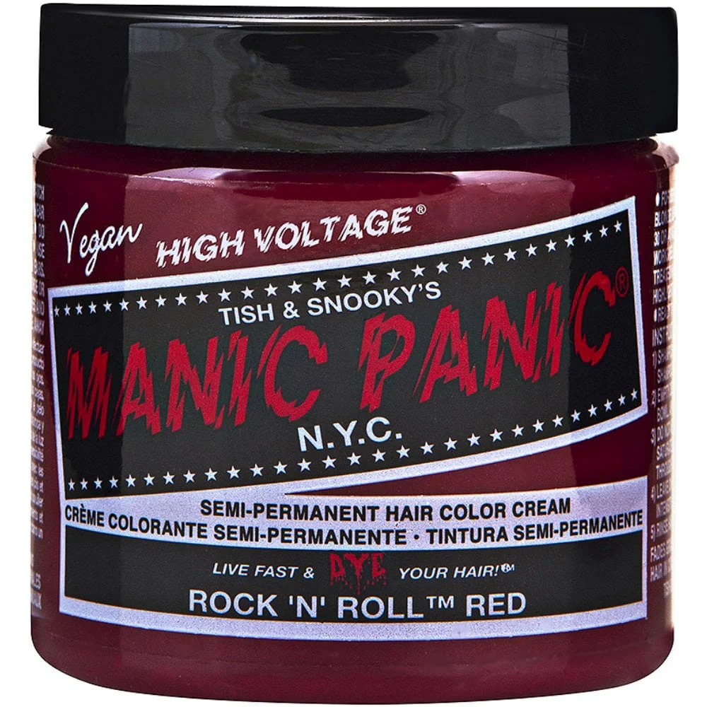 Manic Panic High Voltage Classic Hair Colour Cream Rock n Roll Red 118ml