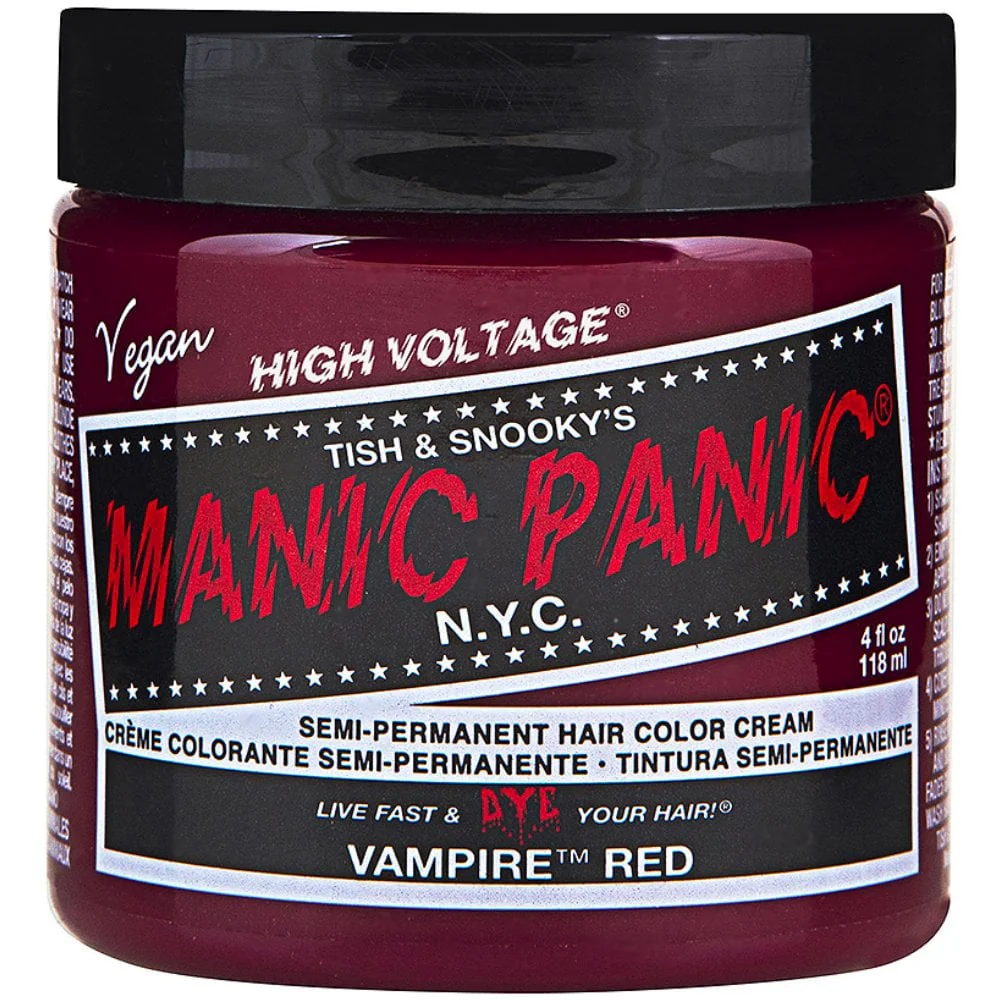 Manic Panic High Voltage Classic Hair Colour Cream Vampire Red 118ml