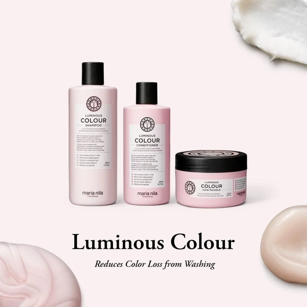 Maria Nila Luminous Colour Protecting Shampoo 350ml & Conditioner 300ml Twin - Image 2
