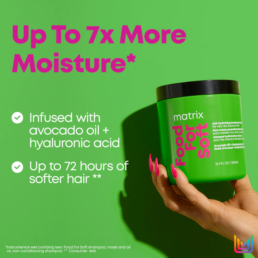 Matrix Food For Soft Rich Hydrating Treatment Mask 75ml - Image 4