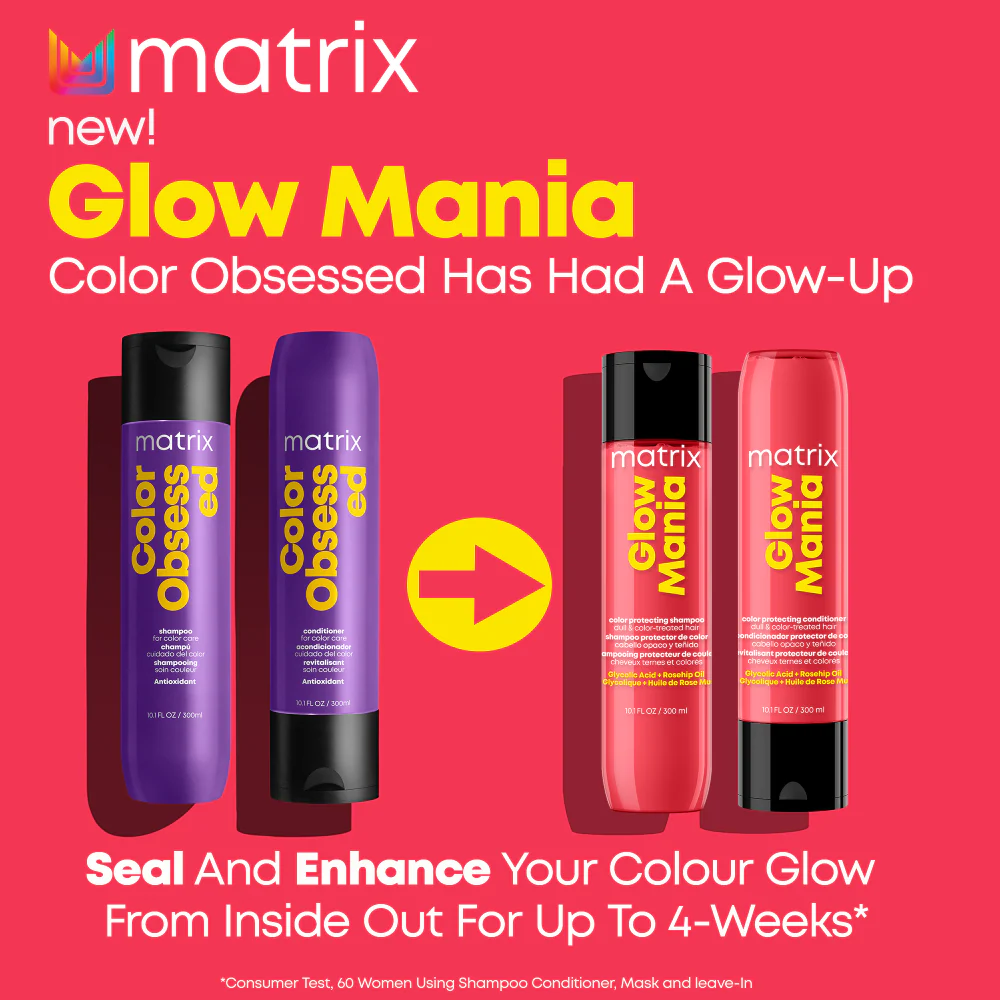Matrix Glow Mania Colour Protecting Shampoo 1000ml - Image 4