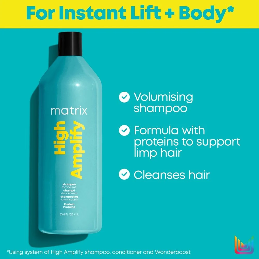 Matrix Total Results High Amplify Volumising Shampoo 1000ml - Image 4