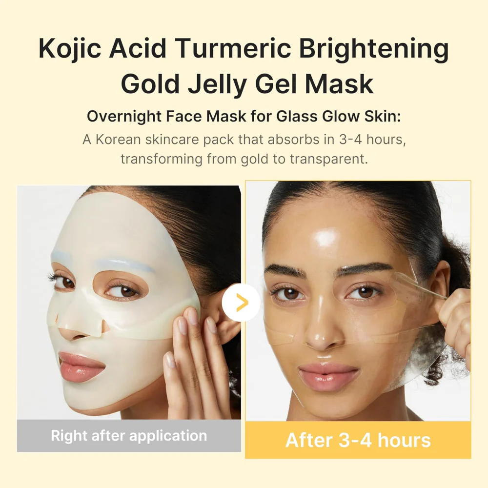 Medicube Kojic Acid Turmeric Brightening Gel Mask 28g - Image 2