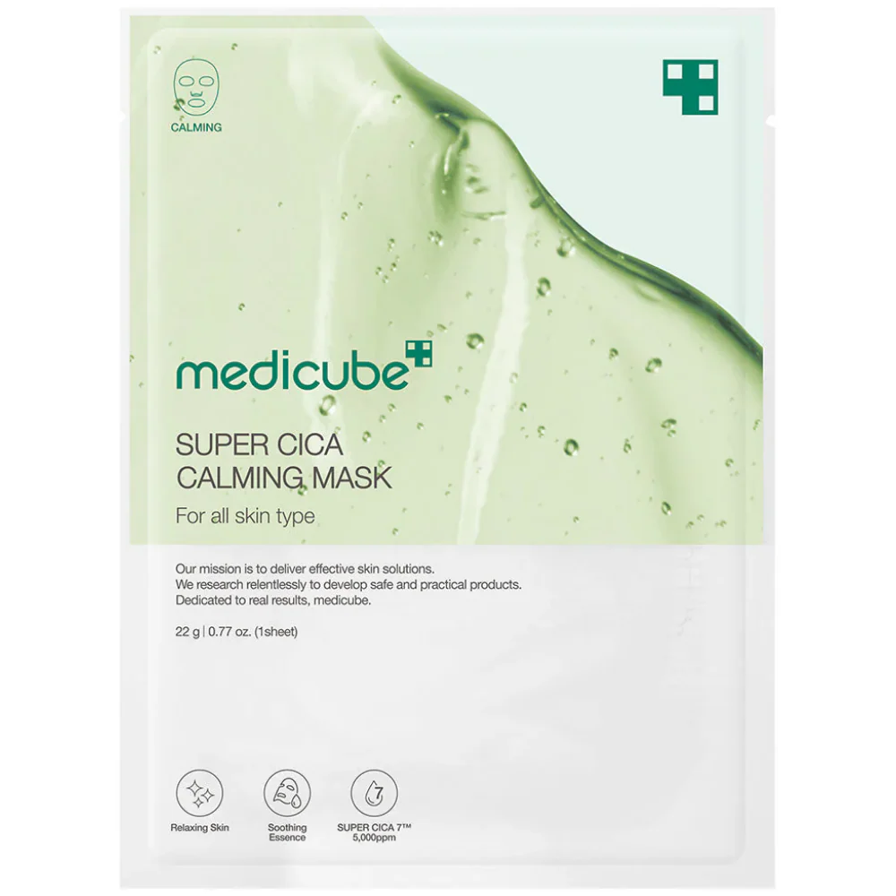 Medicube Super Cica Calming Sheet Mask 22g