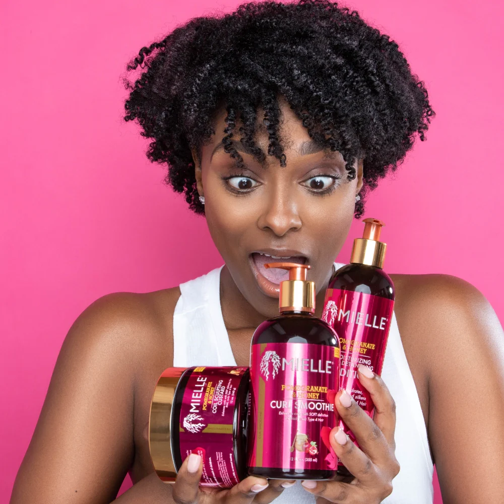 Mielle Pomegranate & Honey Leave-In Conditioner 350ml - Image 4