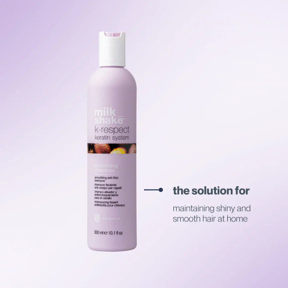 milk_shake K-Respect Keratin System Smoothing Shampoo 300ml & Conditioner 250ml Twin - Image 2