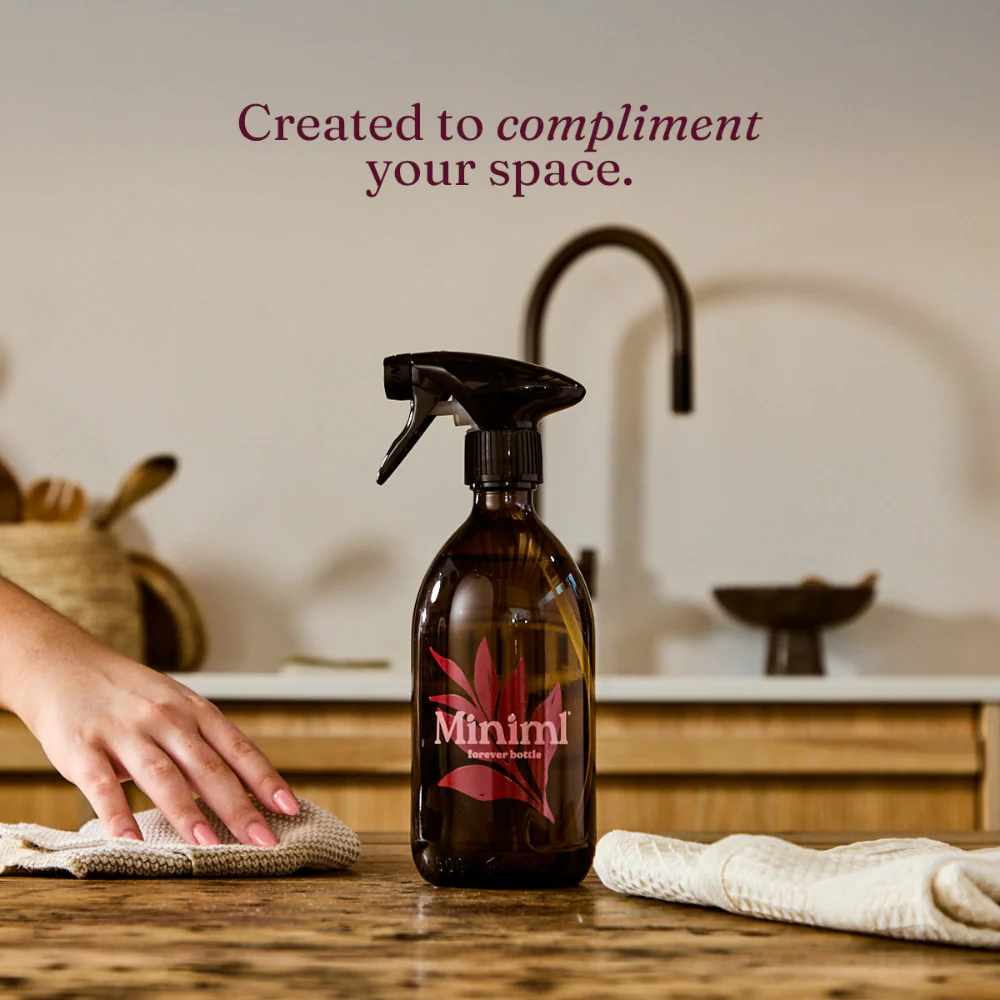 Miniml Anti-Bacterial Surface Cleaner French Lavender Plastic Spray 750ml - Image 9