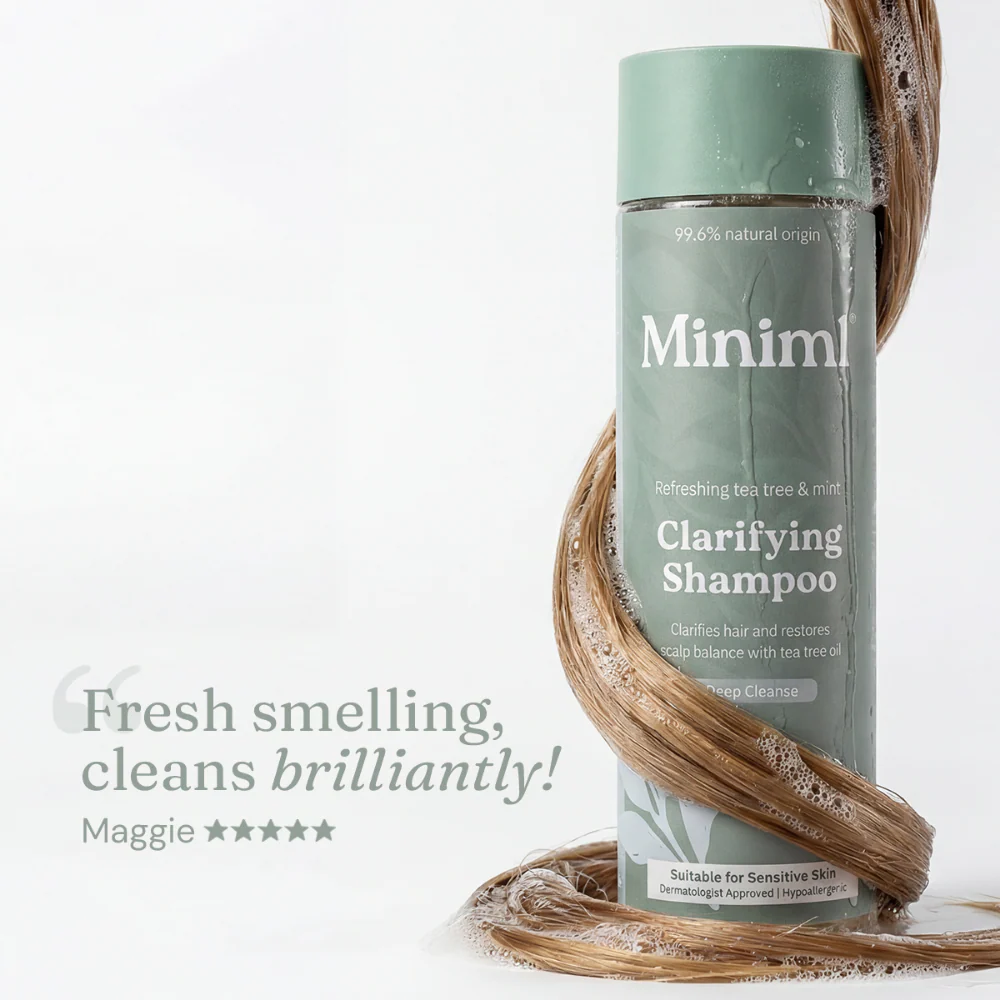 Miniml Eco-Friendly Hair Shampoo Tea Tree & Mint 5000ml - Image 6