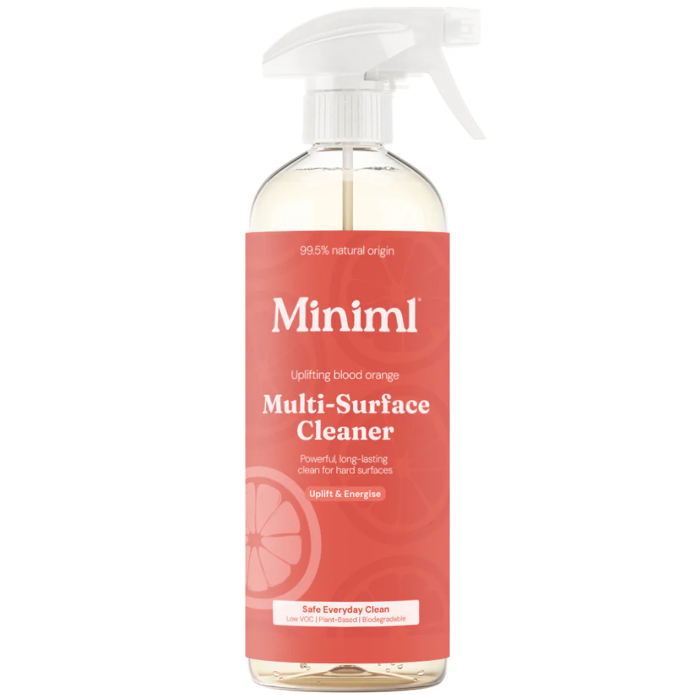 Miniml Surface Cleaner Blood Orange Plastic Spray 750ml