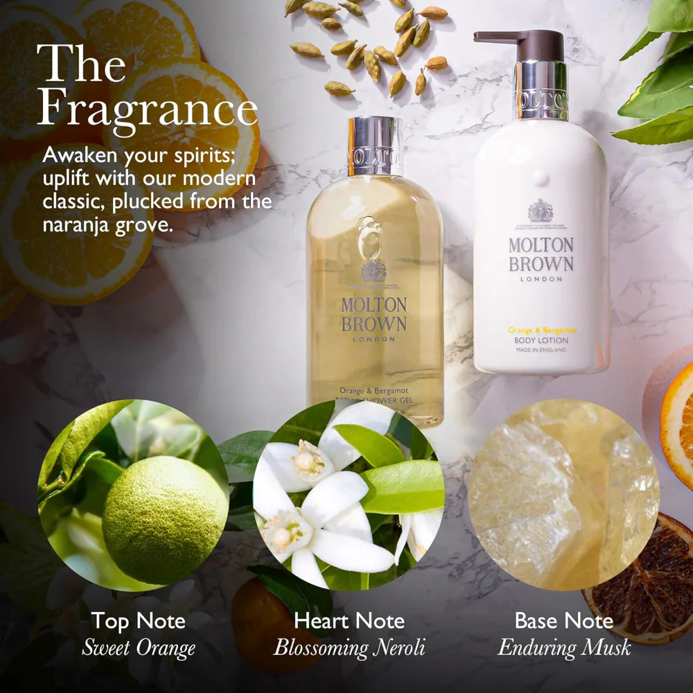 Molton Brown Orange & Bergamot Body Lotion 300ml - Image 2