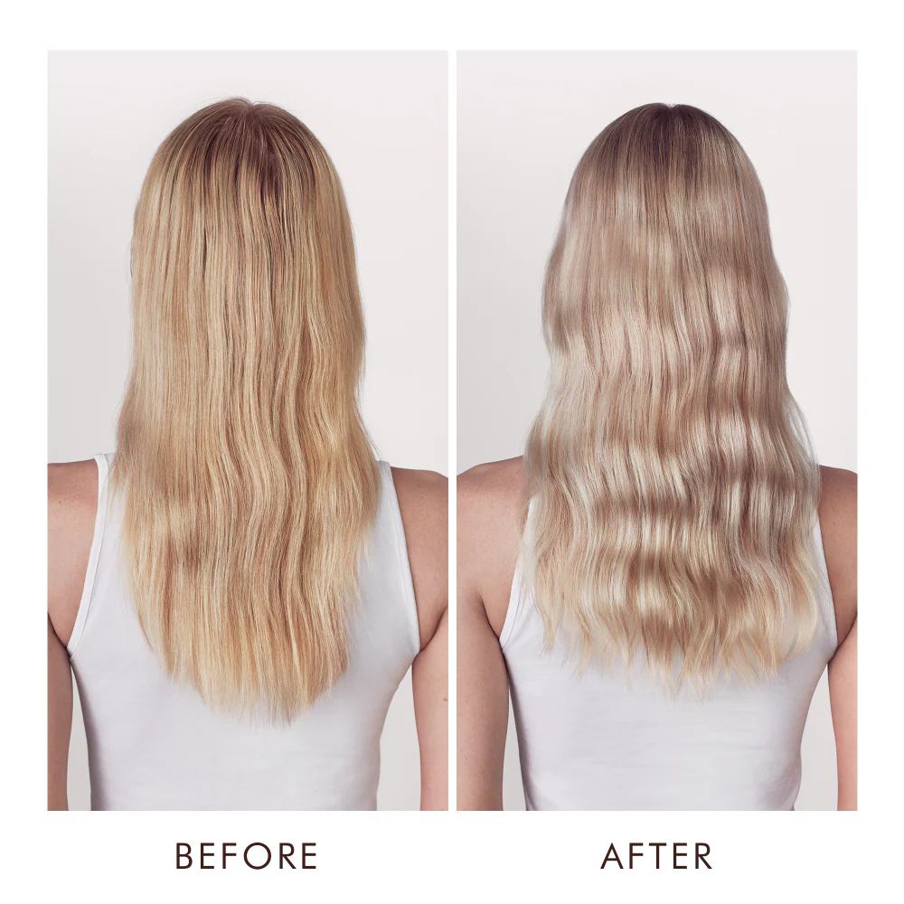 Moroccanoil Blonde Perfecting Purple Shampoo & Conditioner Twin 2 x 200ml - Image 3