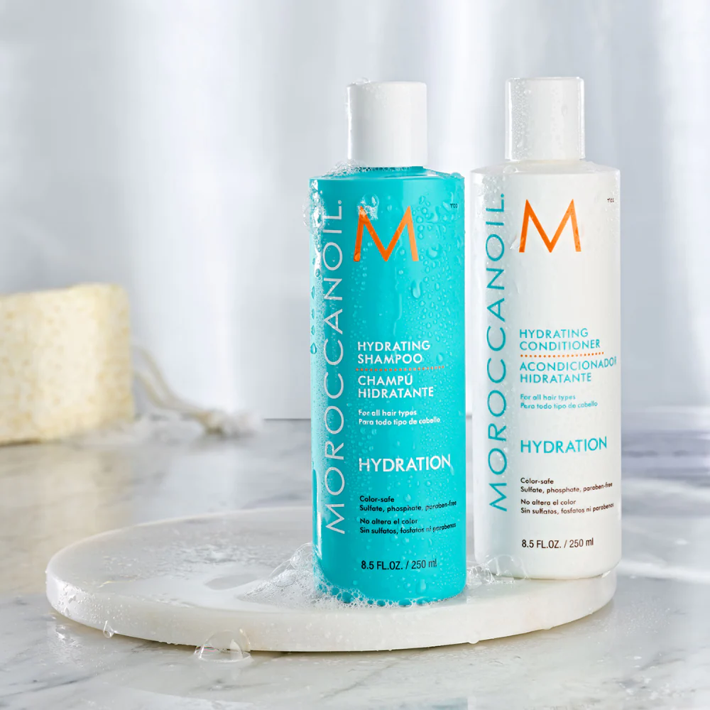 Moroccanoil Hydrating Shampoo & Conditioner Twin 2 x 250ml - Image 2