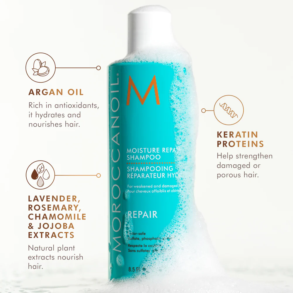 Moroccanoil Moisture Repair Shampoo 70ml - Image 2