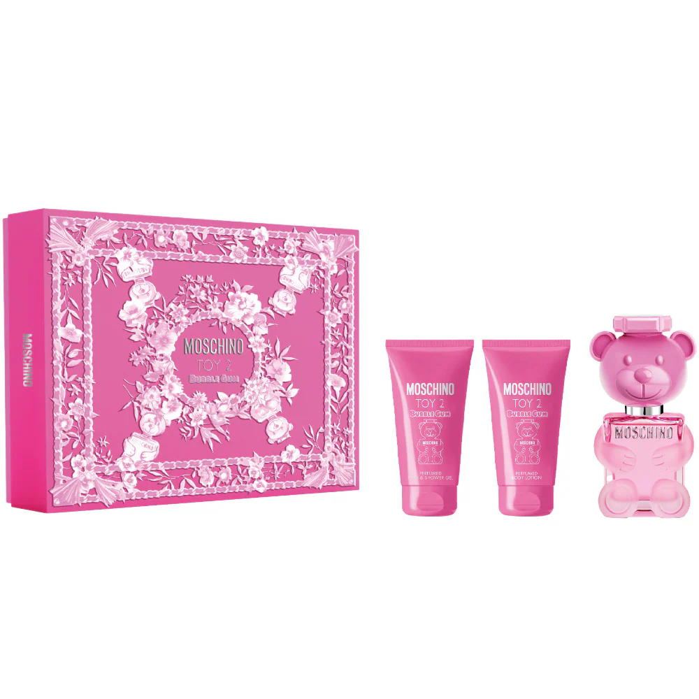 Moschino Toy 2 Bubblegum Eau De Toilette Gift Set 50ml