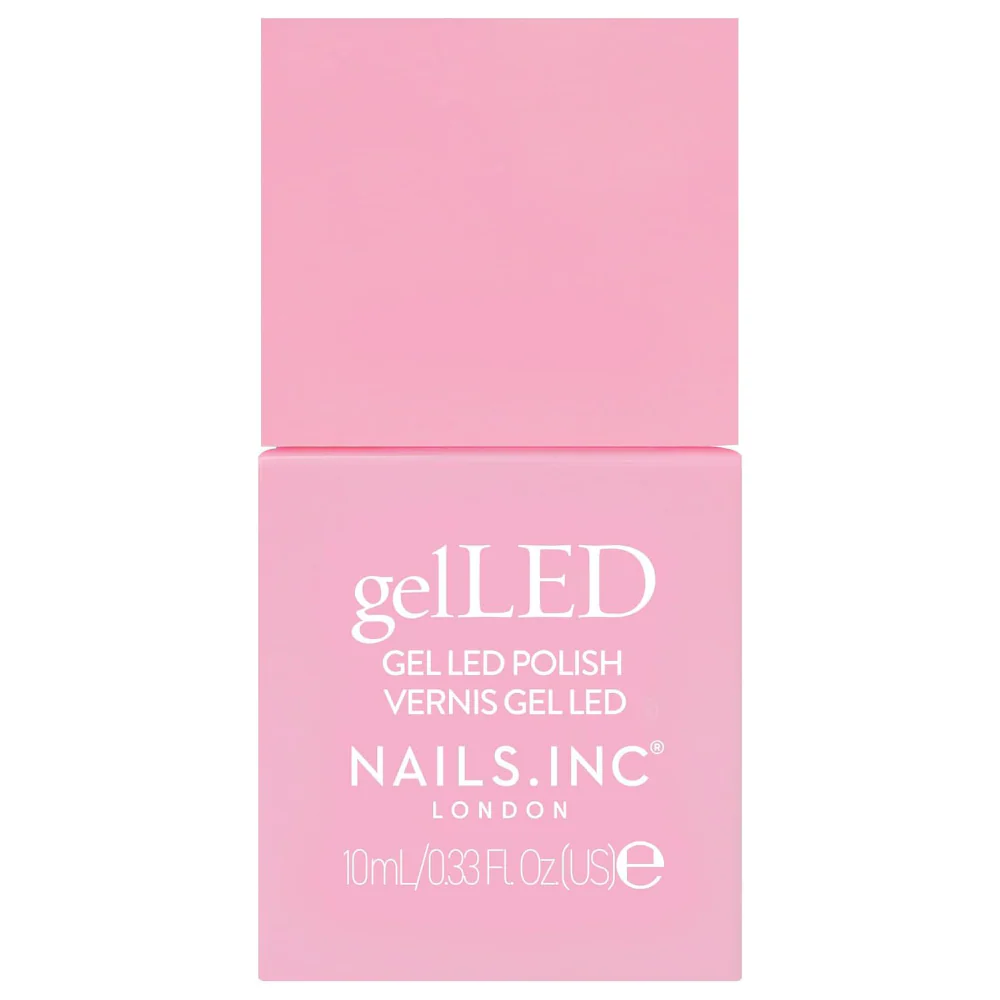 Nails Inc. gelLED Pink Chiffon Gel LED Nail Polish 10ml
