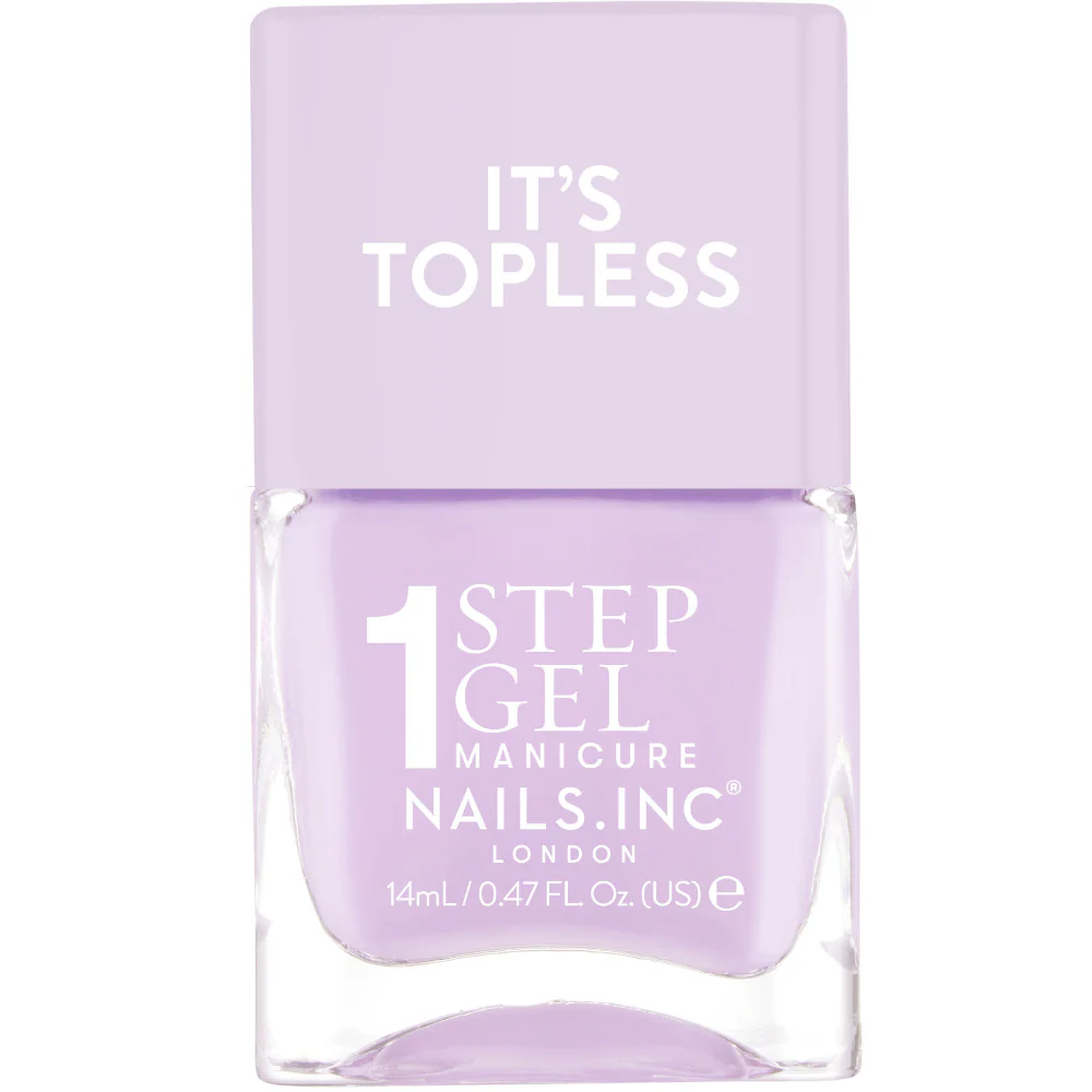 Nails Inc. It's Topless 1-Step Gel Hailey Nail Polish 14ml