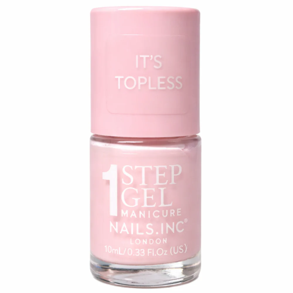 Nails Inc. It's Topless 1-Step Gel Sabrina Nail Polish 10ml