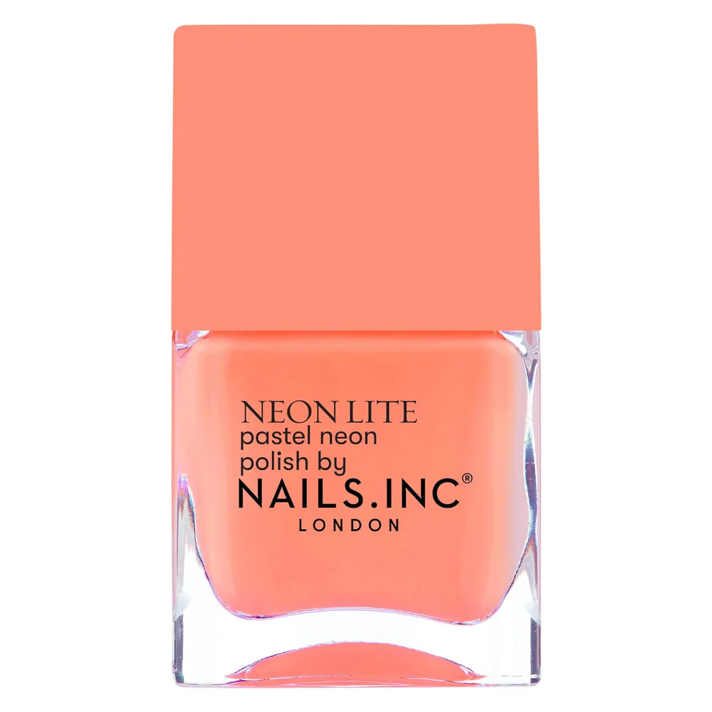 Nails Inc. Neon Lite Pastel Neon Brighton Grove Nail Polish 14ml