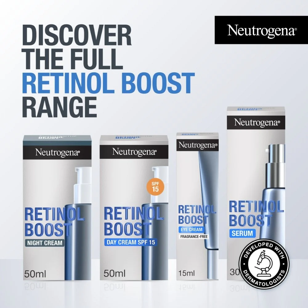 Neutrogena Retinol Boost Eye Cream 15ml - Image 4