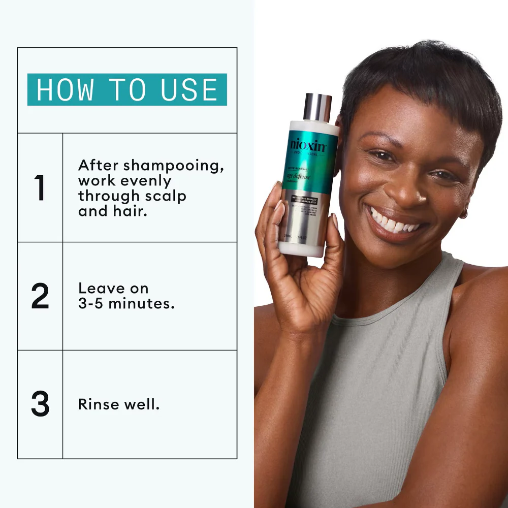 Nioxin Activ-Renewal Age Defence Conditioner 240ml - Image 5