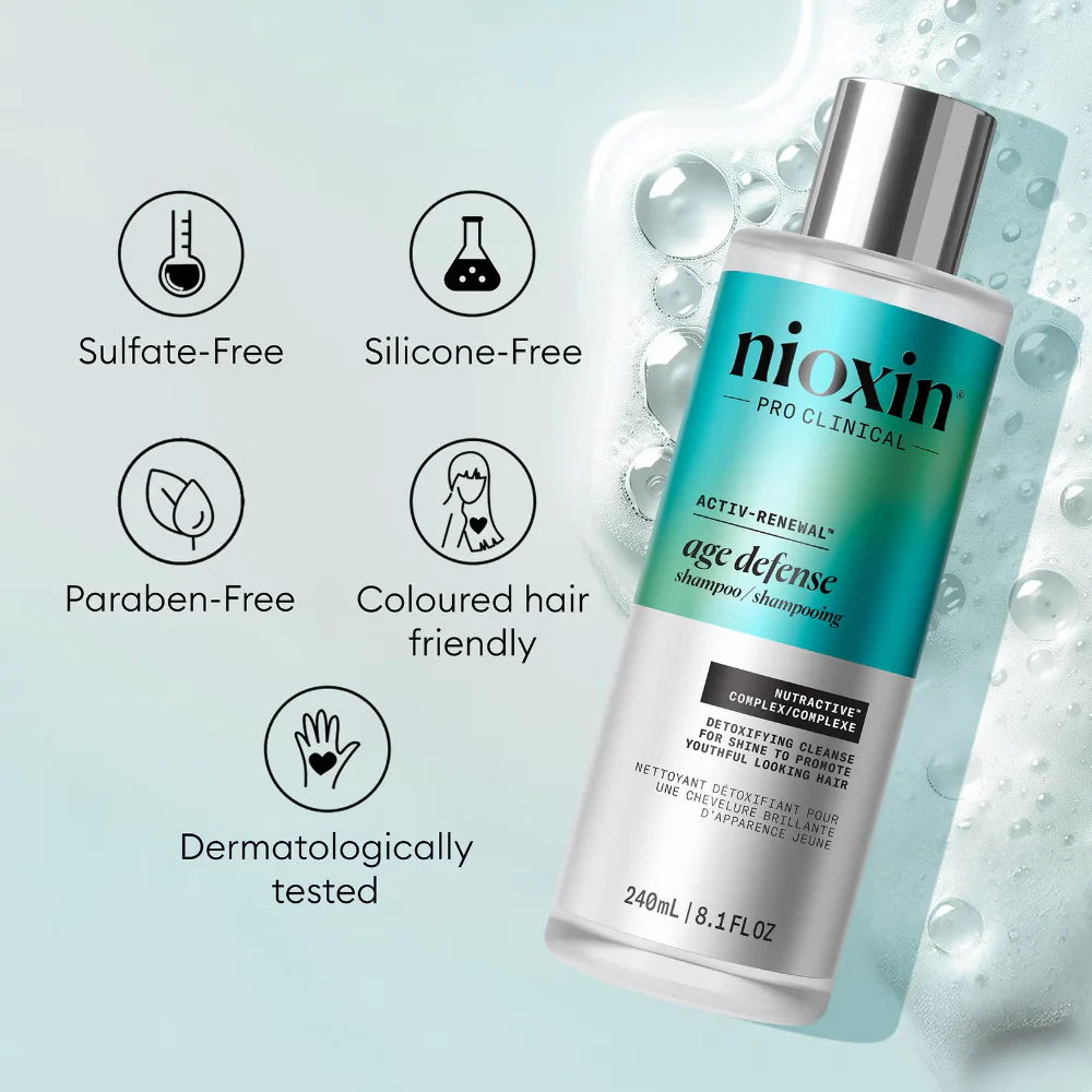 Nioxin Activ-Renewal Age Defence Shampoo 475ml - Image 3