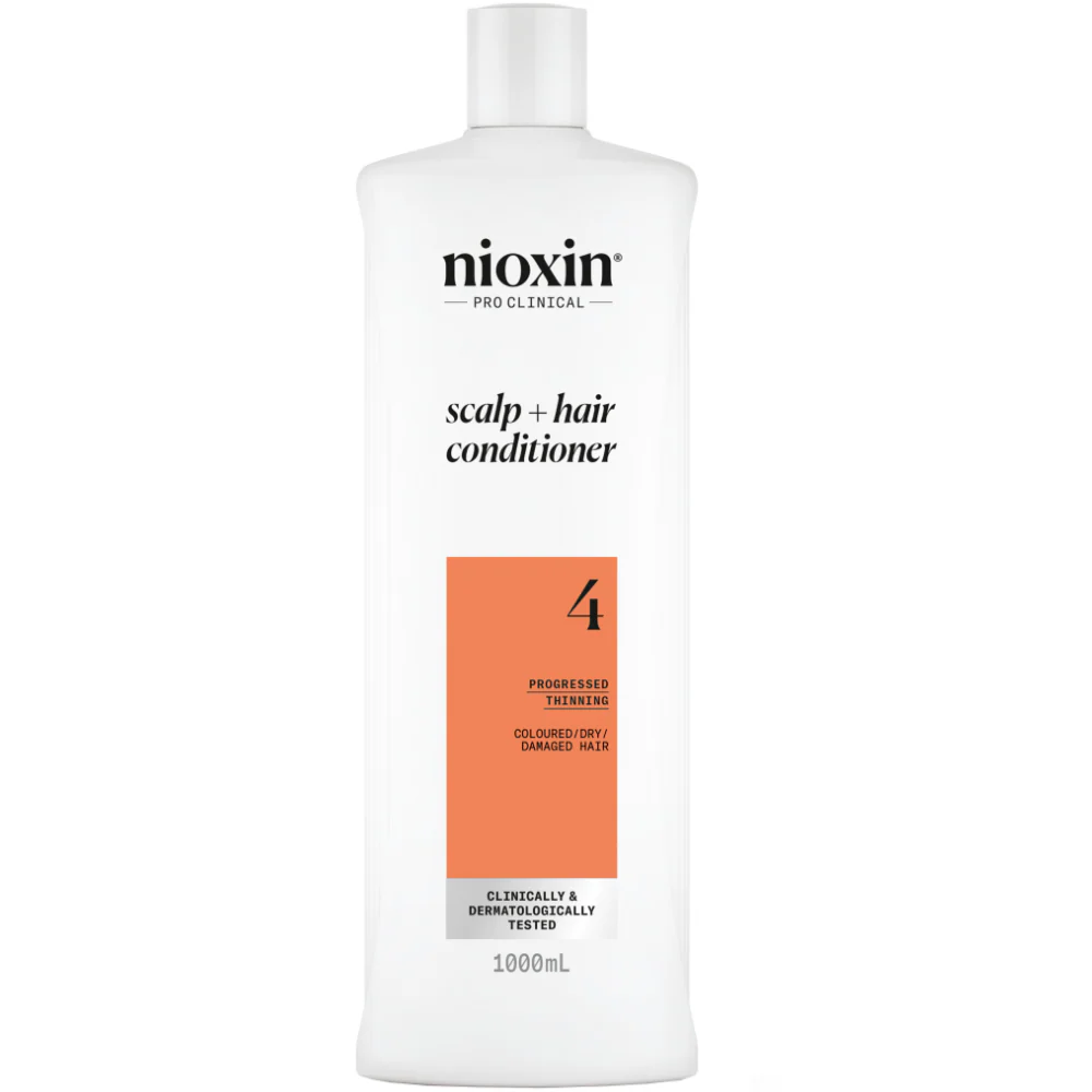 Nioxin System 4 Shampoo & Conditioner Twin for Coloured Treated Hair with Progressed Thinning 2 x 1000ml - Image 3