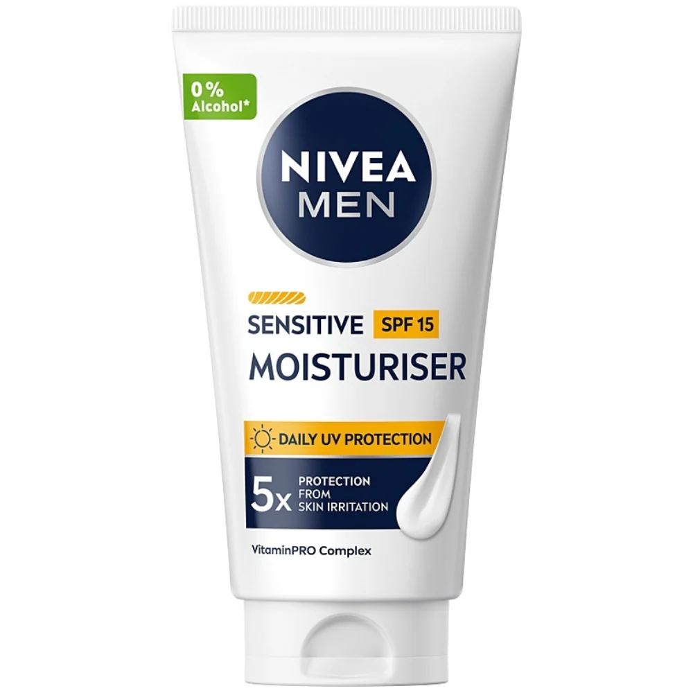 Nivea Men Sensitive Face Moisturiser SPF15 75ml