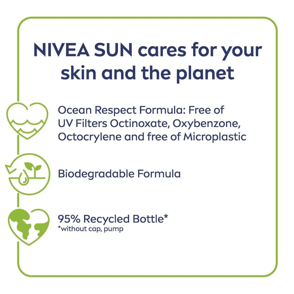 Nivea Sun Protect & Moisture Sun Cream Spray SPF50+ 200ml - Image 3
