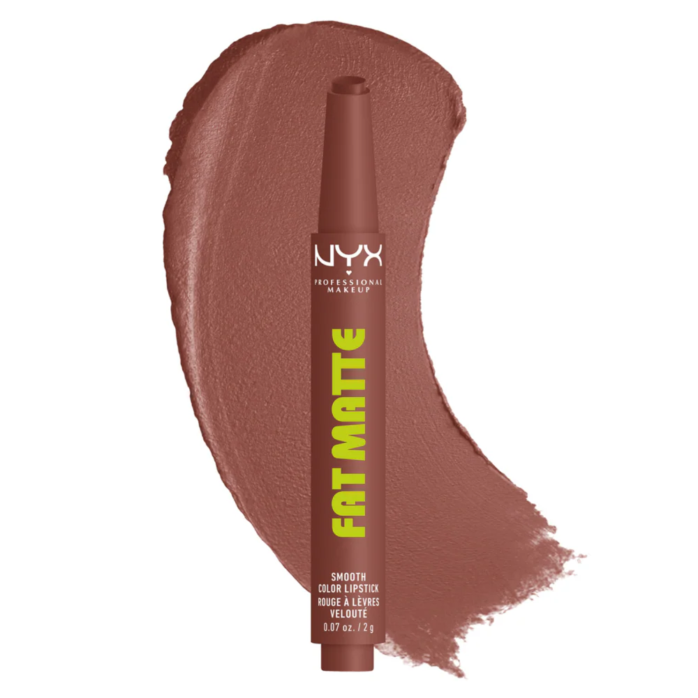 NYX Professional Makeup Fat Matte Smooth Colour Lipstick 2g - Image 9