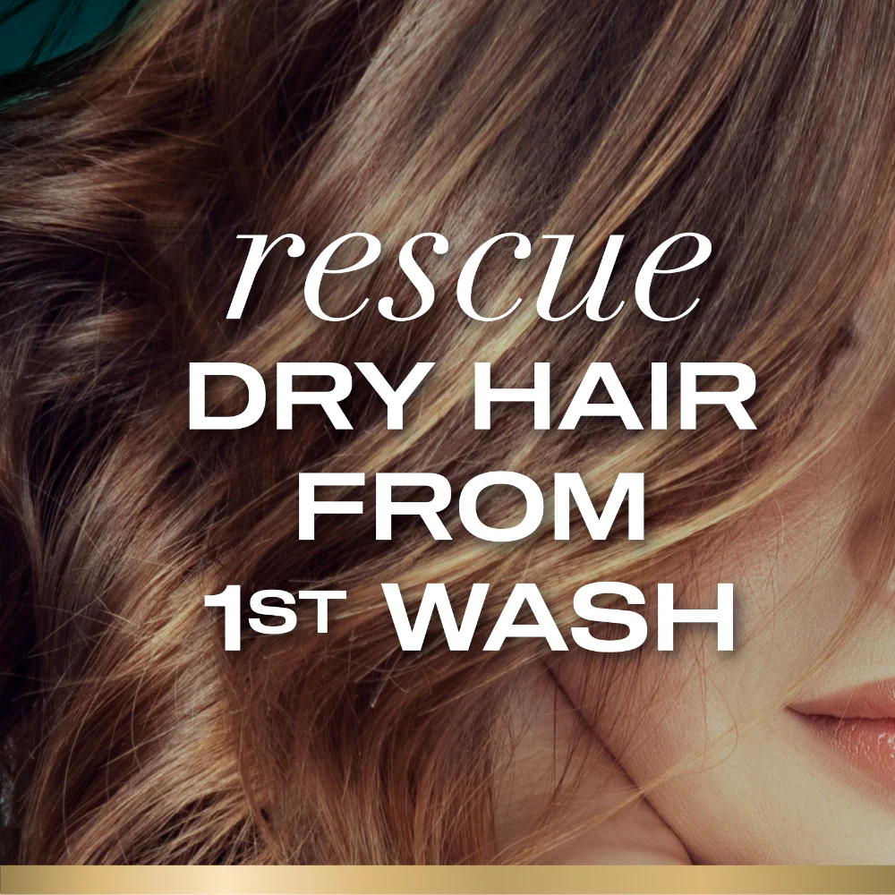 OGX Rescue Fusions Hyaluronic Acid & Pro-Vitamin B5 Hydrating Shampoo 385ml - Image 6