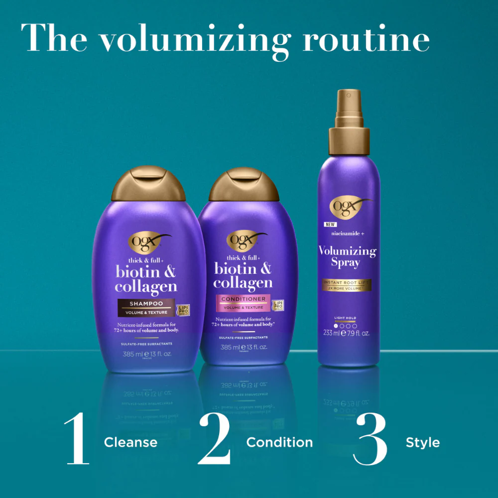 OGX Thick & Full+ Biotin & Collagen Volume Conditioner 385ml - Image 6