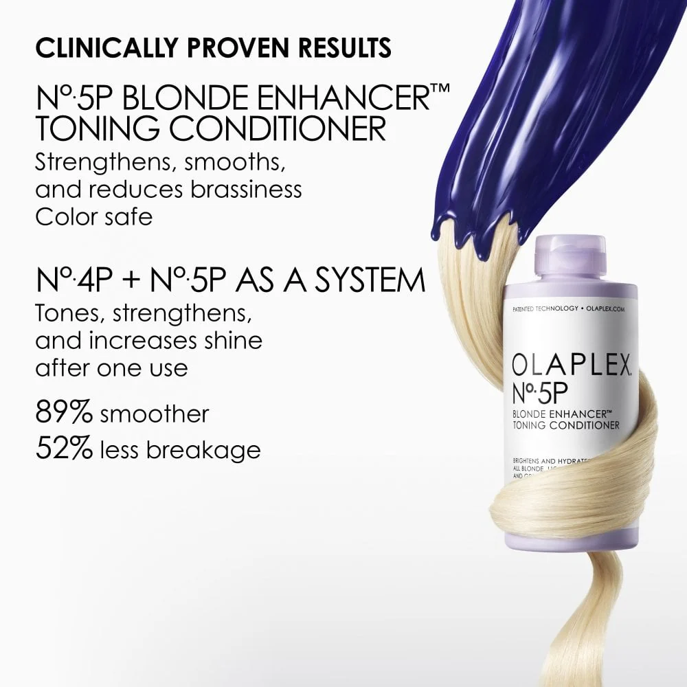 Olaplex No 5P Blonde Enhancer Toning Conditioner 250ml - Image 3