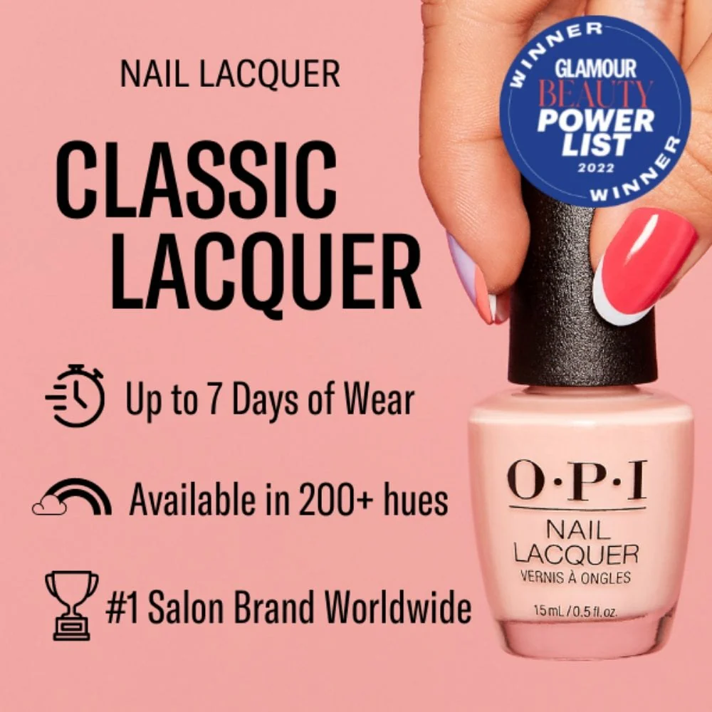 OPI Big Apple Red Nail Polish 15ml - Image 2