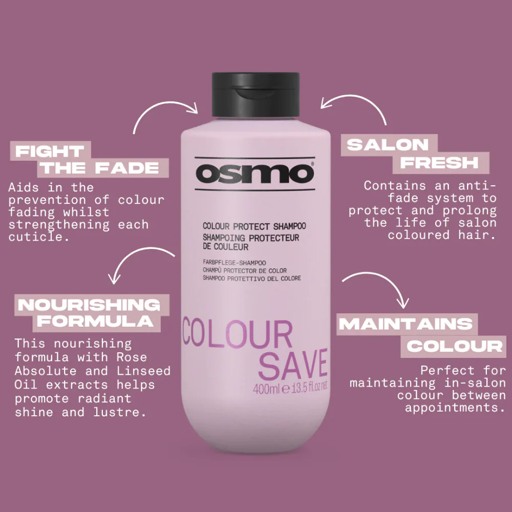 Osmo Colour Save Shampoo 1000ml - Image 4