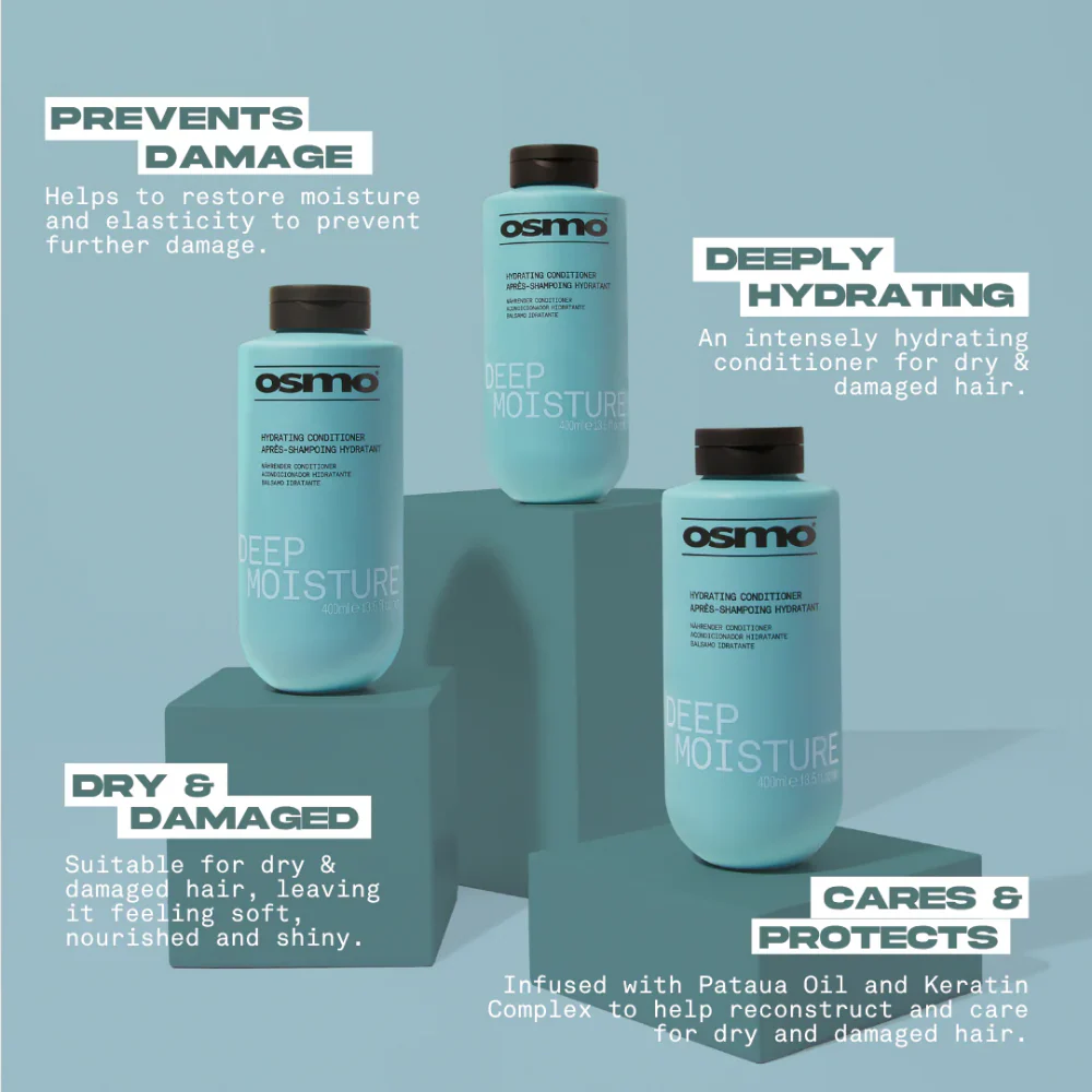 Osmo Deep Moisture Hydrating Conditioner 400ml - Image 3
